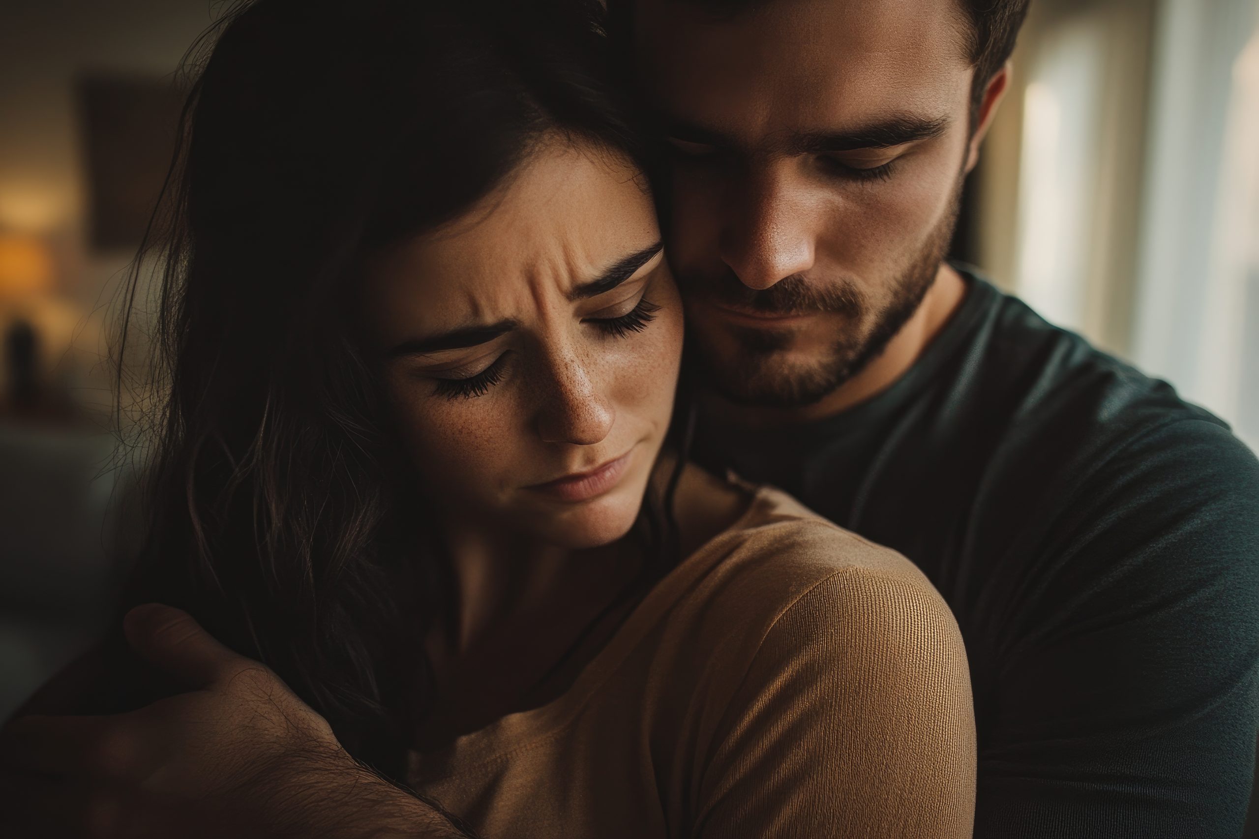 couple-holding-each-other-tightly-one-person-visibly-emotional-supportive-uncertain-expressions-scaled